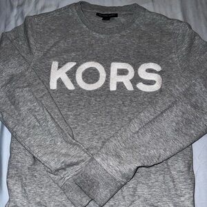 Michael Kors Heather Gray Pullover
